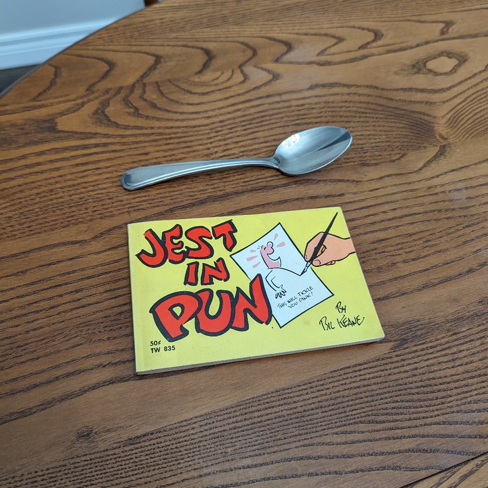 Vintage Scholastic Book. Jest in Pun. By Bic Keane. for people who likes puns.